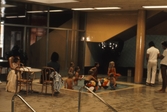 Barnbadet i Brickebackens idrottshall, 1972-09-28
