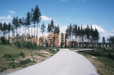 Hus på Enrisvägen i Brickebacken, 1990