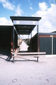 Port från parkering till gård i Brickebacken, 1990