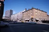 Drottninggatan mot norr från Änggatan, 1970-tal