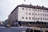 Sydöstra hörnet Drottninggatan - Änggatan, 1970-tal