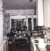 Interiör från lägenhet i Varberga, 1960-tal