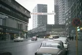 Drottninggatan mot norr från Änggatan, 1970-tal