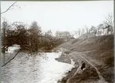 Västerås.
Svartån mot norr, troligen från Skarpskyttebron, 1903.