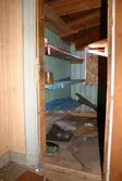 Garderob i i trähus i Sånnaboda, Tysslinge, 2007-03-21