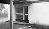 Ingång på Vintrosa skola, Vintrosa, 1974