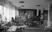 Boende i allrum på Askenäshemmet i Odensbacken, 1974