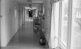 Korridor på Solgården i Stora Mellösa, 1974