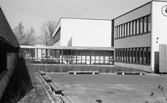 Almby skolas skolgård, 1974