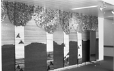 Väggdekor på Rostahemmet, 1974