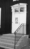 Entré till biblioteket i Glanshammar, 1974