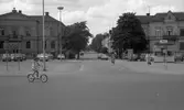 Äldre bebyggelse vid Vasatorget, 1974
