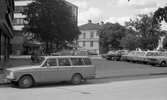 Parkering på Västra Bangatan, 1974