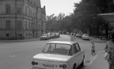 Parkerade bilar på Ringgatan, 1974