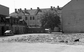 Gårdsinteriör på Angelgatan, 1974