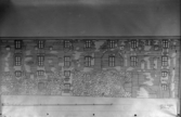 Västerås slott. Fasadritning, västra längans ytterfasad uppmätt 1931, John Söderberg.,