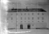 Västerås slott. Ritning, östra längans ytterfasad före 1920,