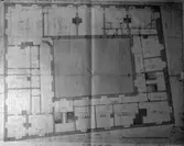 Västerås slott. Planritning 3 trappor 1840-tal.