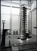 Ludvika sn, Ludvika kn.
Ludvikaverken, högspänningslaboratoriet. 1963.