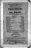 Affisch Engelbrekt och hans dalkarlar 1861.
Västerås Teater.
Västerås.

