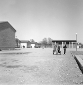 Sveaskolans skolgård, ca 1962