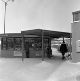 Kiosk vid busstationen, efter 1963