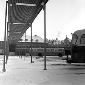 Tak över gång på Busstationen, efter 1963