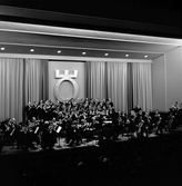 Musikföreställning med kör på Konserthuset, 1960-tal