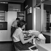 Elev vid mangel på Virginska skolan, 1960-tal