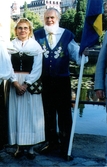 Deltagare från hembygdsförbundet vid Örebro Slott, 2002-06-06