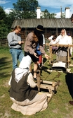 Repslagning på Skansen med Tjocka Fia och Snus-Hulda, 1998