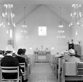 Kyrkointeriör i Baronbackarna, 1960-tal