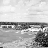 Baronbackarna sett från hustak, 1960-tal