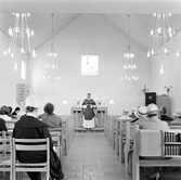 Kyrkointeriör i Baronbackarna, 1960-tal
