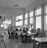 Barn pysslar på daghemmet Sidensvansen, 1967