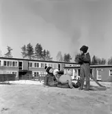 Barn vid daghemmtet i Vivalla, oktober 1967