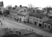 Järntorget i mitten av oktober år 1953