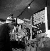 Nipperförsäljning på Hindersmässan, 1960-tal