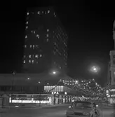 Drottninggatans julbelysning vid Krämaren, 1960-tal