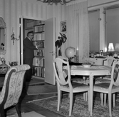 Inredd lägenhet i krämarens höghus, 1960-tal
