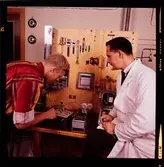 2772/10 Svenska Institutet Dia-positiv Data Omskolning Boendemiljö