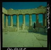 2795 Grekland Akropolis med runierna av bl.a. templen Parthenon och Erechtheion.