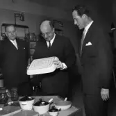 Landshövding Per Eckerberg tilträder uppgiften den 1 november år 1956.