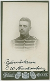 Porträtt på Ryttmätare C. W. Kruckenberg.