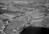 Flygfoto över Boda, Svärdsjö.