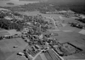 Flygfoto över Borgärdet, Svärdsjö.