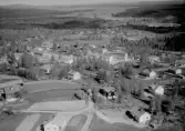 Flygfoto över Bjursås.