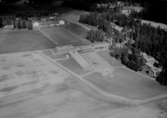 Flygfoto över Backa skol och yrkeshem, Hedemora.