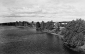 Björbo. Utsikt från bron.