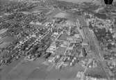 Flygfoto över Borlänge.